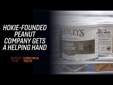 VIrginia Tech alumni-founded Whitley's peanut factory gets a helping hand