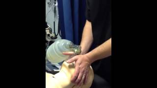 How to use a self-inflating bag and mask