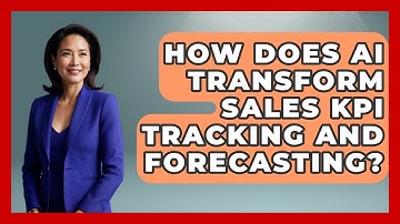How Does AI Transform Sales KPI Tracking And Forecasting? - Sales Pro Blueprint
