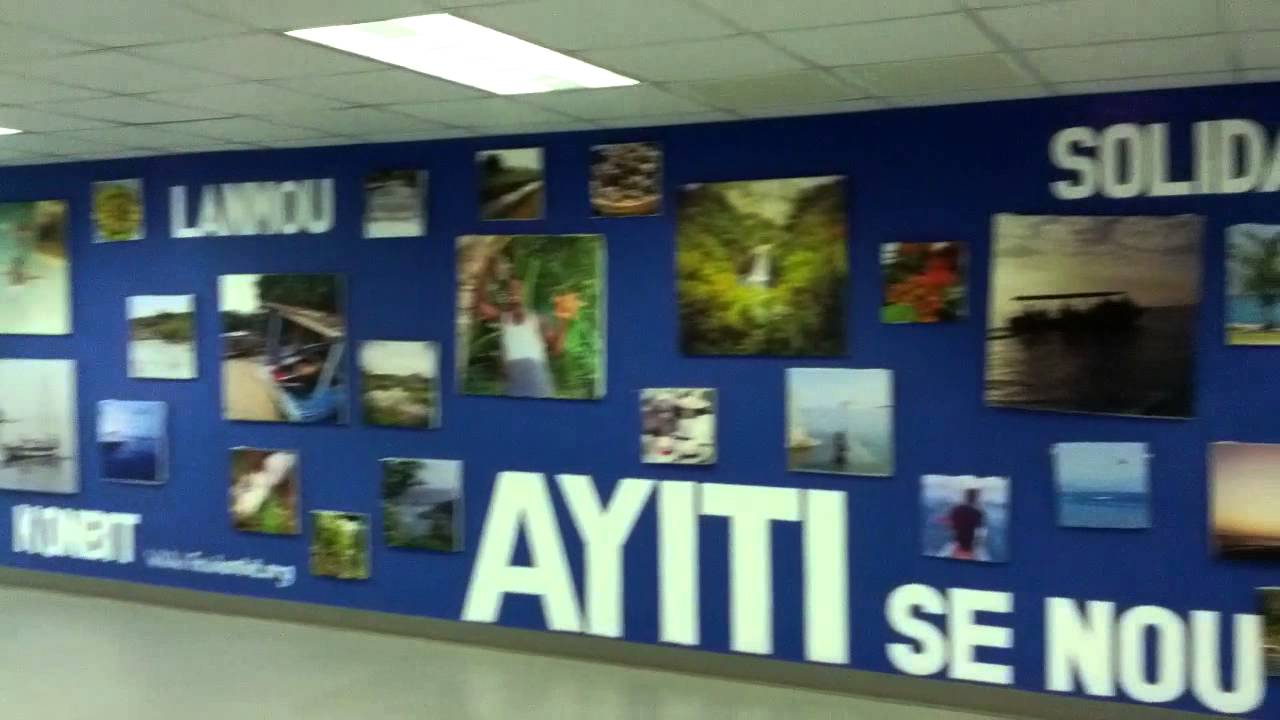 Port au Prince Haiti - Inside Toussaint L'Ouverture Aeroport - Oct 2014 - Airport