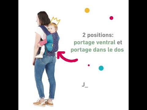 Badabulle Porte bébé physiologique Easy & Go 