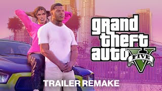 GTA 6 Trailer but it's faithfully recreated in GTA 5 Resimi