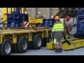 Moving a 190-ton transformer by road, rail and ship