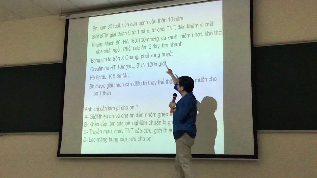 Điều trị thay thế thận – cô Trần Thị Bích Hương – 6/6/2019