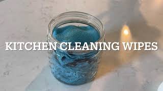 How to Make Kitchen Cleaning Wipes , Reusable #YouTube Shorts #/ #Shorts#