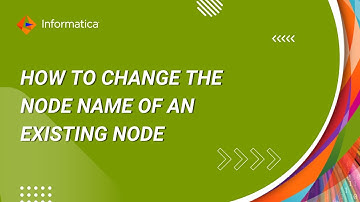 How to change the node name of an existing node