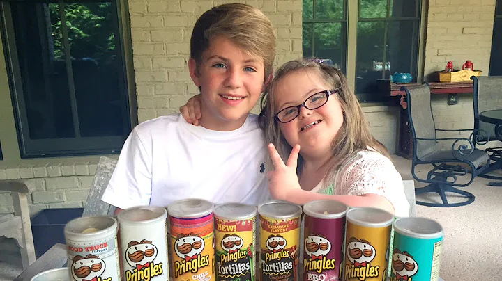 MattyBRaps vs Sarah Grace - The Pringles Challenge