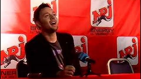 NRJ AWARDS INTERVIEW-DARREN HAYES