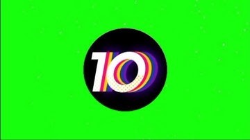 10 Second Timer Countdown with Sound in Green Screen for Educational Video | No Copyright|