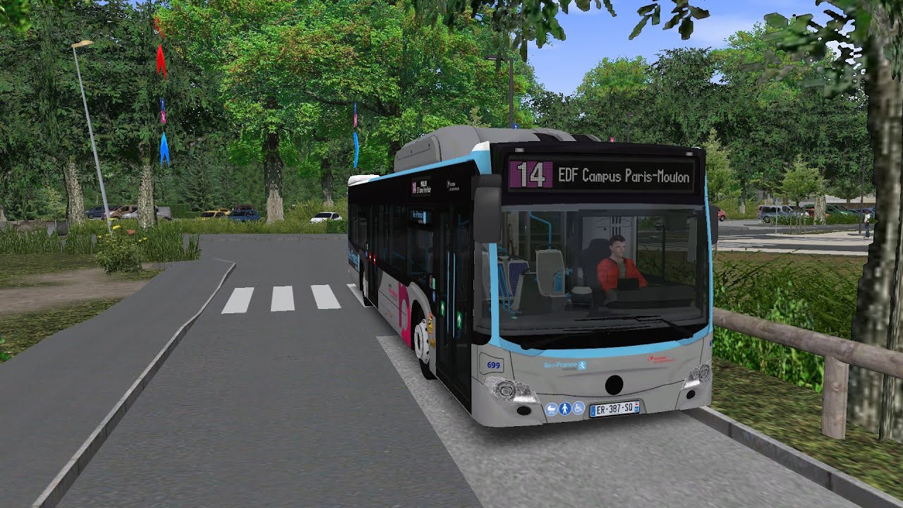 OMSI 2 [Map GPM] Ligne 14 en Citaro C2 NGT entre Osay-Ville et EDF Campus