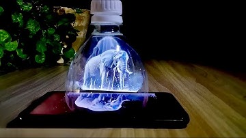 3D HOLOGRAM PROJECTOR from Plastic Bottle  @2N2-DIY #diy #craft #diycrafts #trending #youtube 