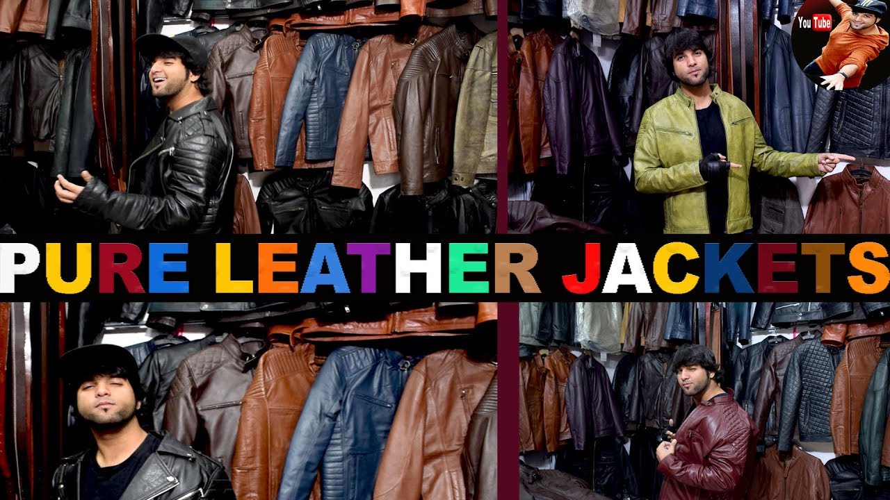 PURE LEATHER JACKETS IN DELHI BIKER ,BOMBER, LONG COATS , WINTER
