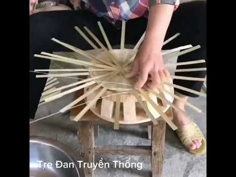 Video Cách Đan 1 Chiếc Rổ Tre Cực Kỳ Đơn Giản - youtube