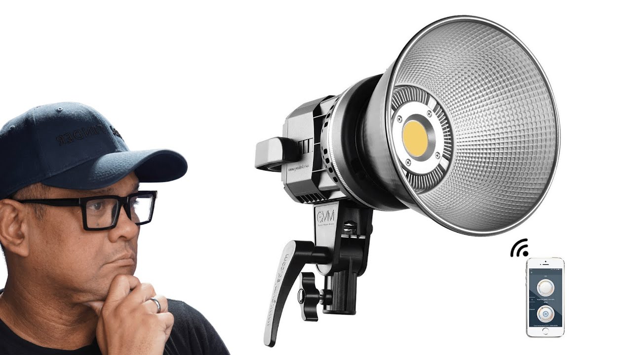 GVM 80W Video Light with Bowens Mount, 2 PCS LED Continuous Video Light