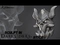 Zbrush sculpt in Darksiders style