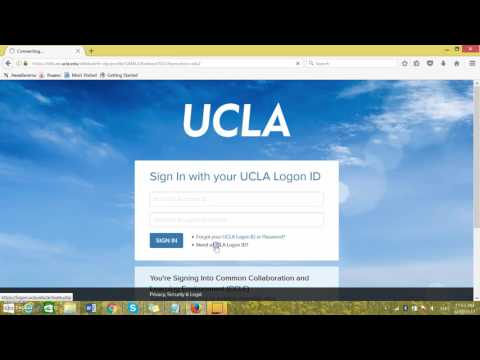 Creating a UCLA login