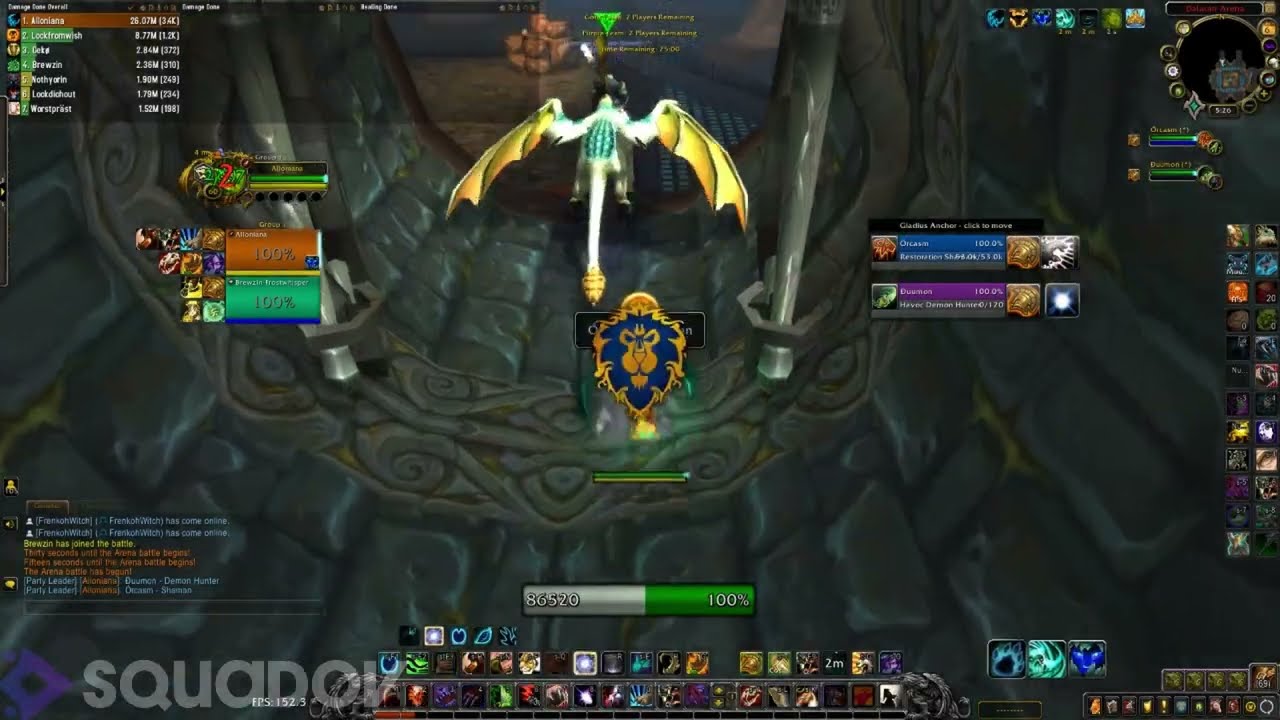 Feral druid 2v2, 2.5k exp - WoW: Shadowlands 9.2.7