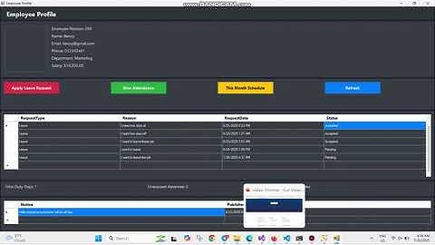 .Net Form application development | Employee management system with C# 2026 | Noushad Bhuiyan