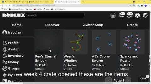 Roblox Metaverse champion week 4 crates opened