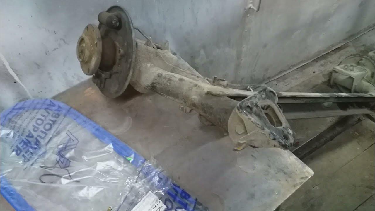 замена задней балки гранта