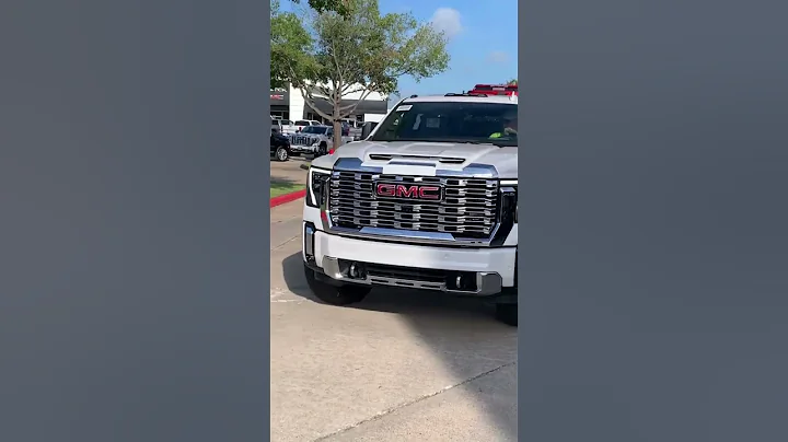 New 2024 GMC Denali 2500 truck delivery