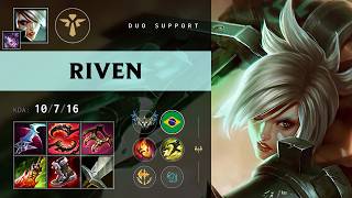 Riven Support vs Yuumi - BR Challenger Patch 26.16