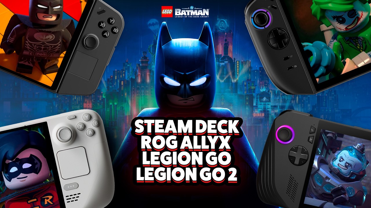 LEGO Batman: El Legado del Caballero Oscuro en Steam Deck, ROG Ally X, Legion GO y Legion Go 2! 🦇 episode artwork