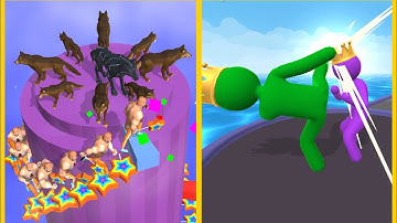 Climb The Tower Vs Giant Rush : All Levels Gameplay - New Update Android, iOS #1