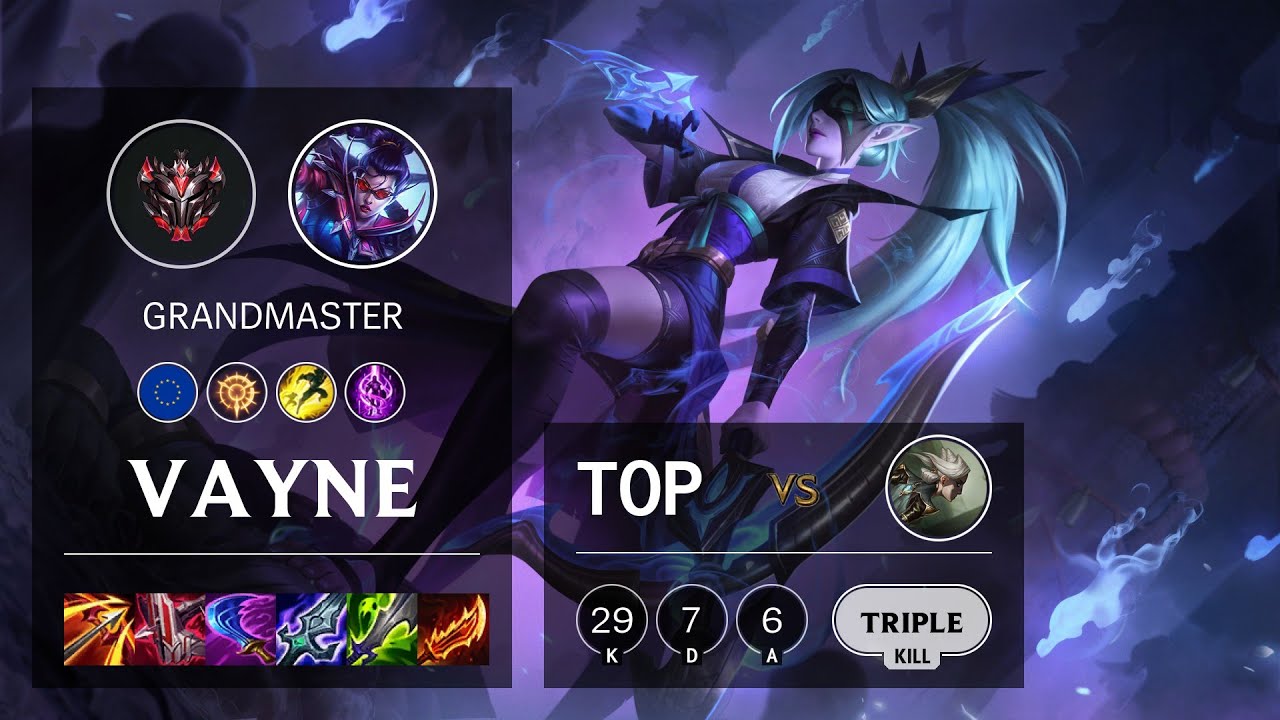 Vayne Top vs Camille - EUW Grandmaster Patch 10.23 -