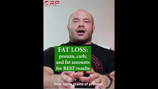 Fat Loss: Macro Amounts for BEST Results #shorts screenshot 2
