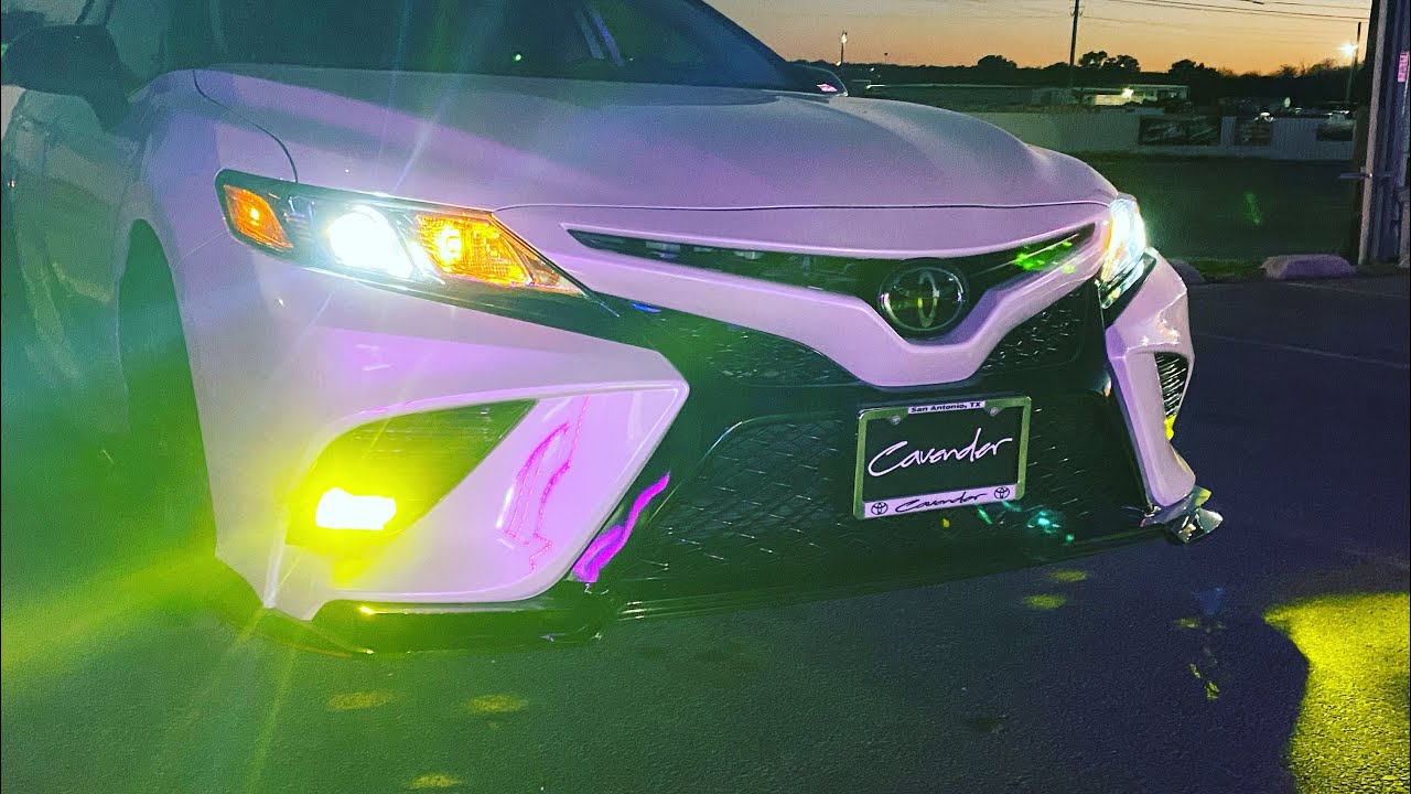 New Fog Lights on the 2020 Toyota Camry TRD! - YouTube