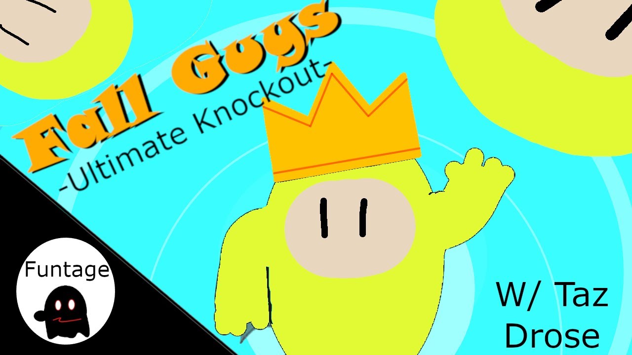 "FULL RAGE MODE!" Fall Guys Funtage With Tazzizle and Drose