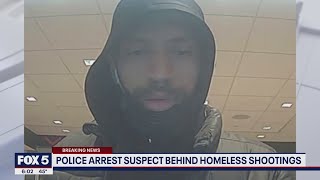 Suspect arrested in connection with serial attacks on homeless men in DC, NYC: police | FOX 5 DC