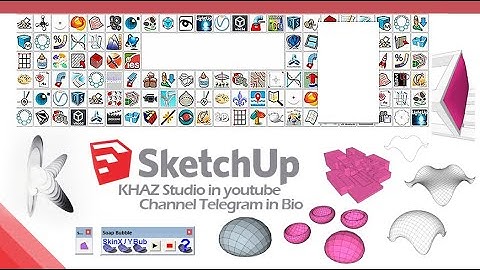 Plugin Sketchup | Make Face - Soap Bubble | KHAZ Studio