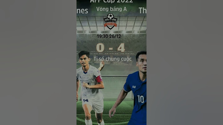Kết quả Philippines vs Thái Lan Vòng bảng AFF Cup 2022 #thailand #tháilan #philippines #affcup2022