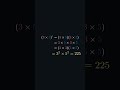 Power of a Product: The Exponent Hits Every Factor ((3×5)²) #Shorts