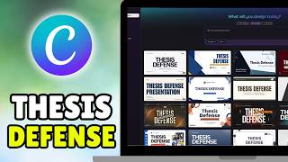 How To Make Thesis Defense Presentation In Canva (2026) - Full Guide