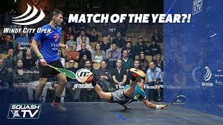 : Squash: MATCH OF THE YEAR CONTENDER - Rodriguez v Lee - Extended Highlights