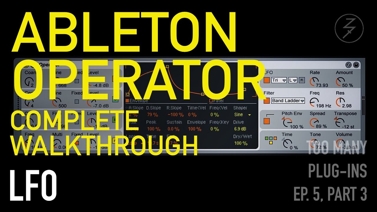 demolition derby TOO MANY PLUG-INS: EP. 5, PT. 3 (Ableton Operator - LFO)