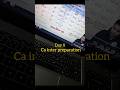 Day 8 ☺️ ca inter preparation 🎉|#shorts#motivation #vlog