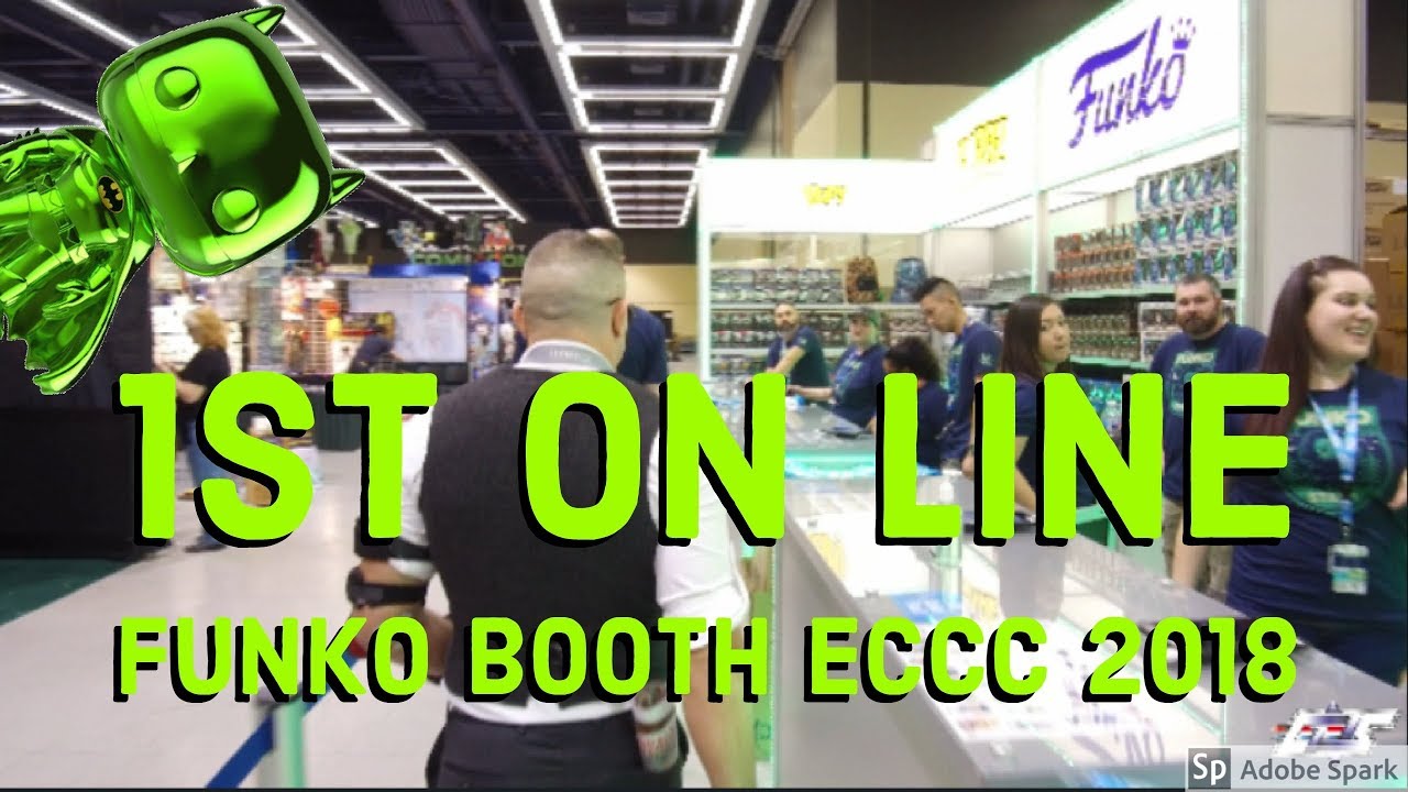 1ST ON LINE - EMERALD CITY COMIC CON 2018 - FUNKO BOOTH