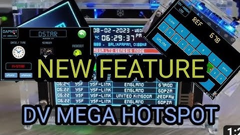 DV Mega - Hotspot, New Feature Soon