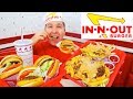 In-N-Out Burger • Massive Animal Style Cheat Day • MUKBANG