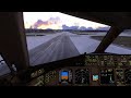 Boeing 777-300ER landing in Zurich