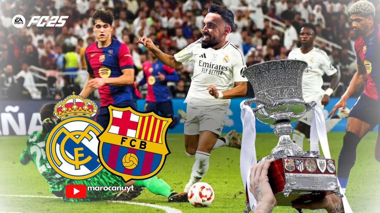 SUPERCUPA SPANIEI 🇪🇸 REAL MADRID-FC BARCELONA🏆