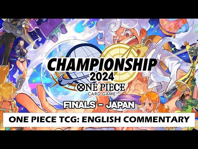 One Piece TCG Championship [Tokyo, Japan] English Commentary FT