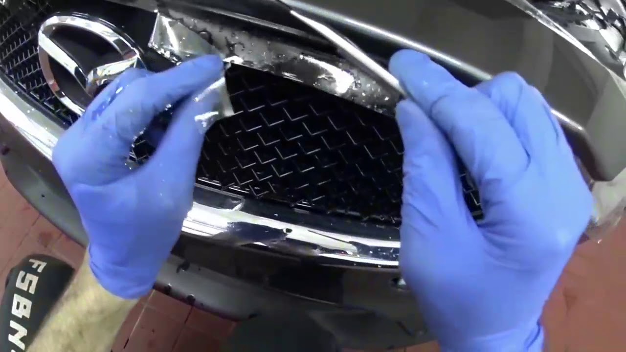 Установка пленки Neverscratch глазами мастера