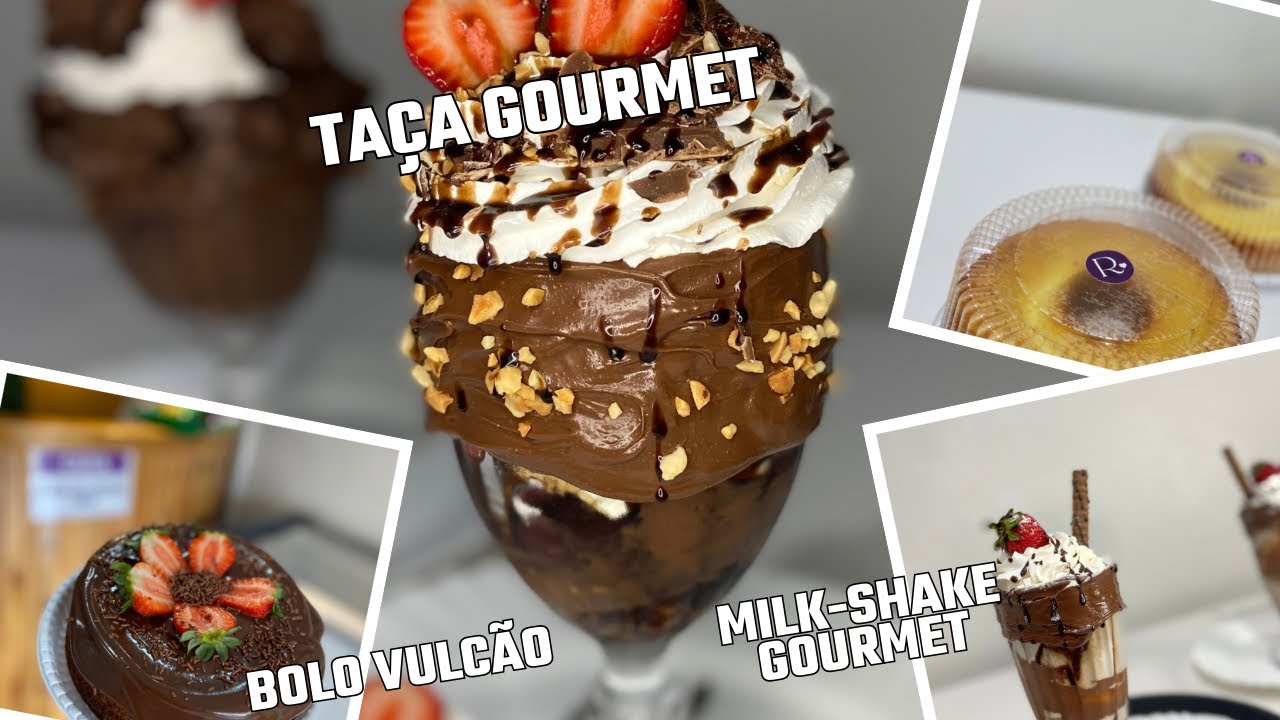 Uma sexta-feira muito louca por aqui-Muitos pedidos-taça Gourmet-bolos e vários outros pedidos