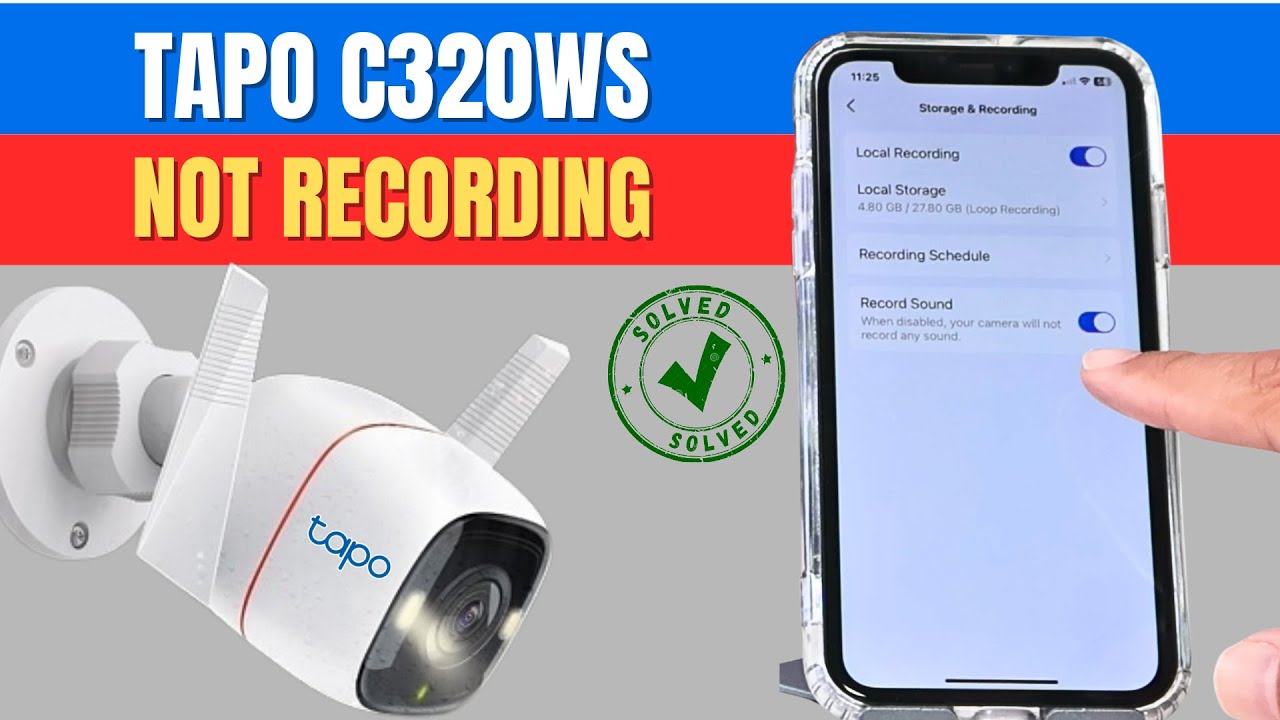 Tapo C320WS не перекодируется - БЫСТРОЕ РЕШЕНИЕ