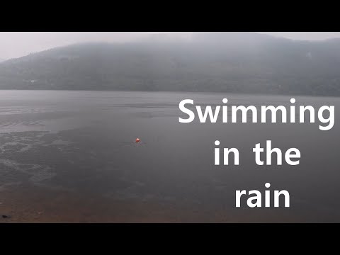 I Tried Wild Swimming in Loch Tay and It Rained Cats and Dogs! 🐱🐶